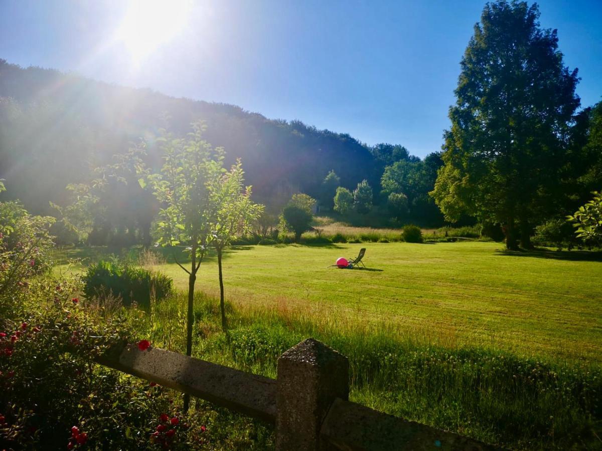 Bed and Breakfast Aux Jolies Sources Saint-Aubin-sur-Scie Esterno foto