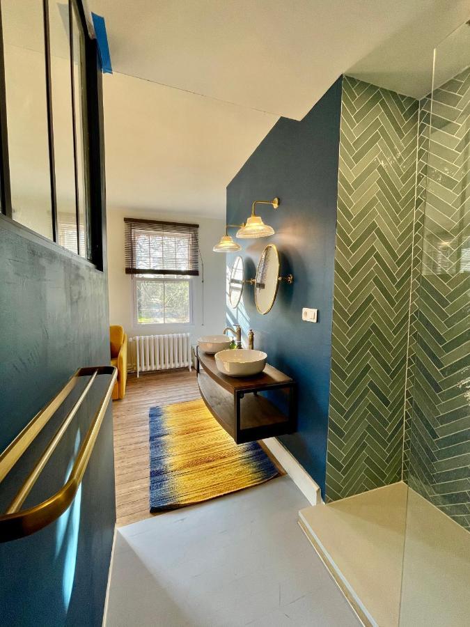Bed and Breakfast Aux Jolies Sources Saint-Aubin-sur-Scie Esterno foto